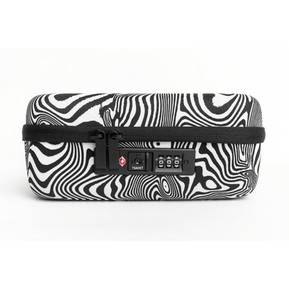 Ziggy lockbox with combination zipper lock