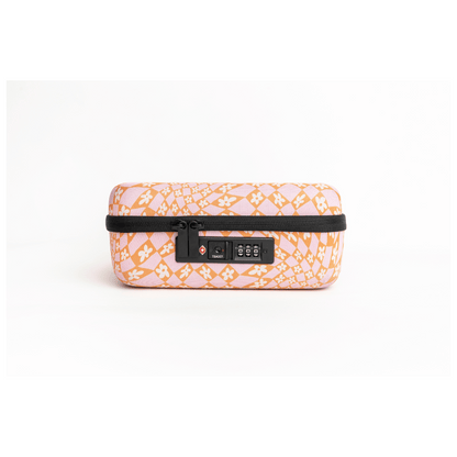 Hazey Daisy lockbox with combination zipper lock